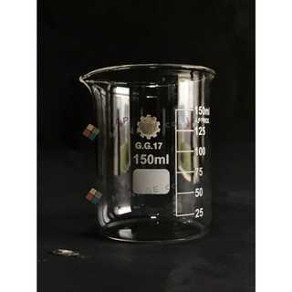บีกเกอร์แก้ว Beaker Glass ขนาด 25/50/100/150/250/500/600/1000/2000/5000 ml ราคาถูก ขายดี