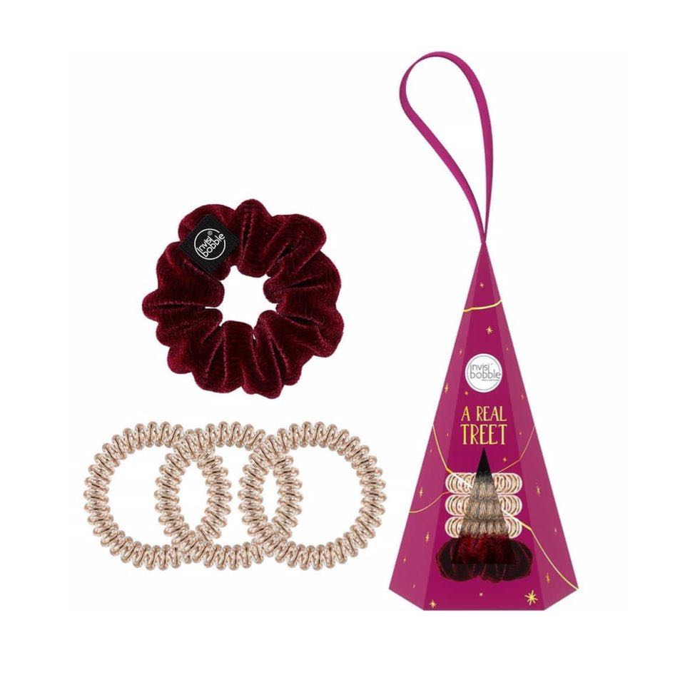 {ขายเท} Invisibobble 2022 Xmas Tree A Real Treat Gift Set เซ็ตยางมัดผม limited edition ค่า