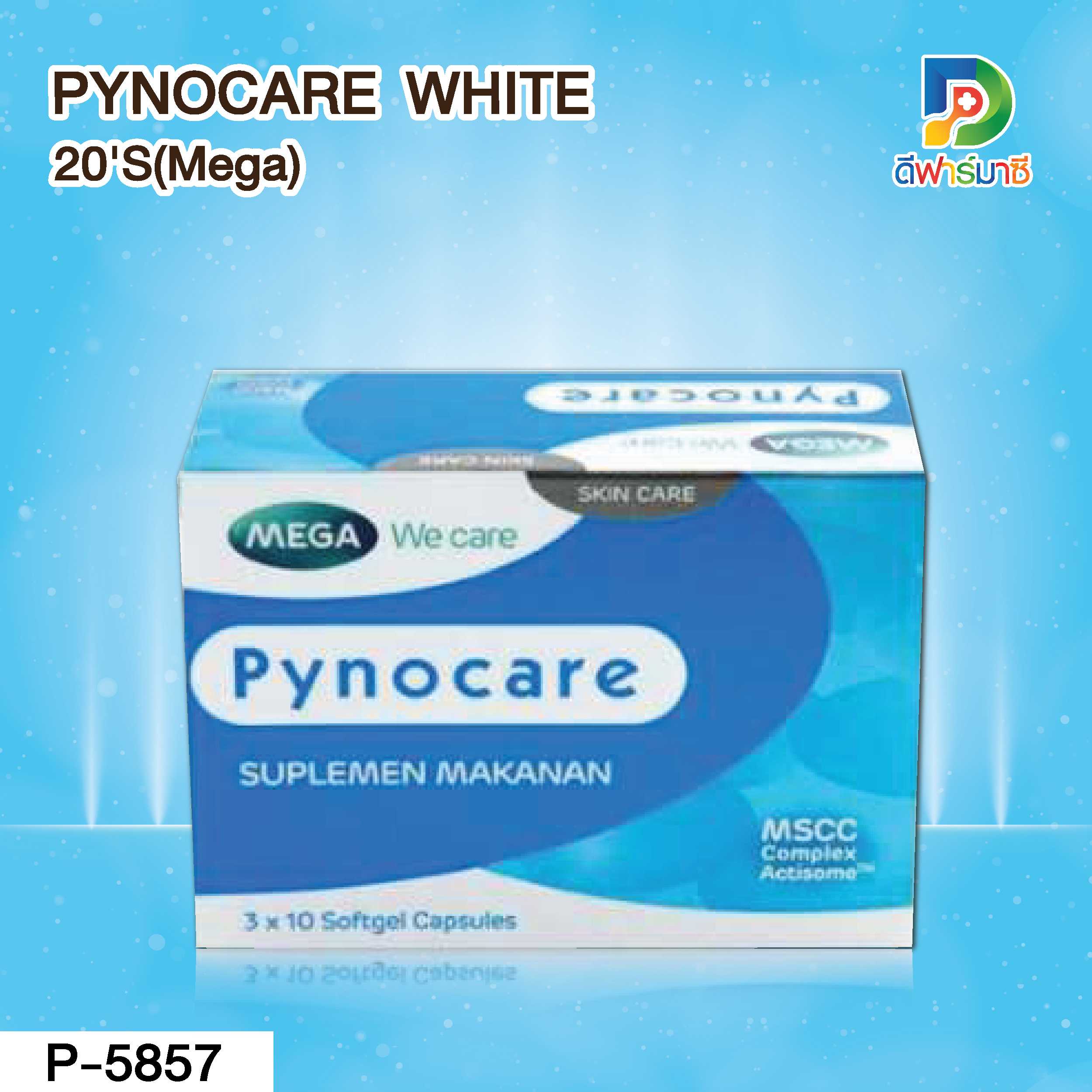 PYNOCARE  WHITE  20'S(Mega)
