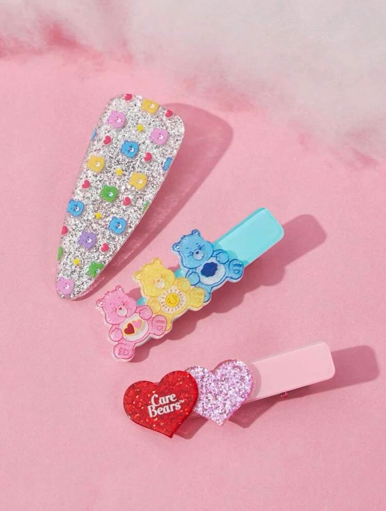 CARE BEARS HAIR CLIP