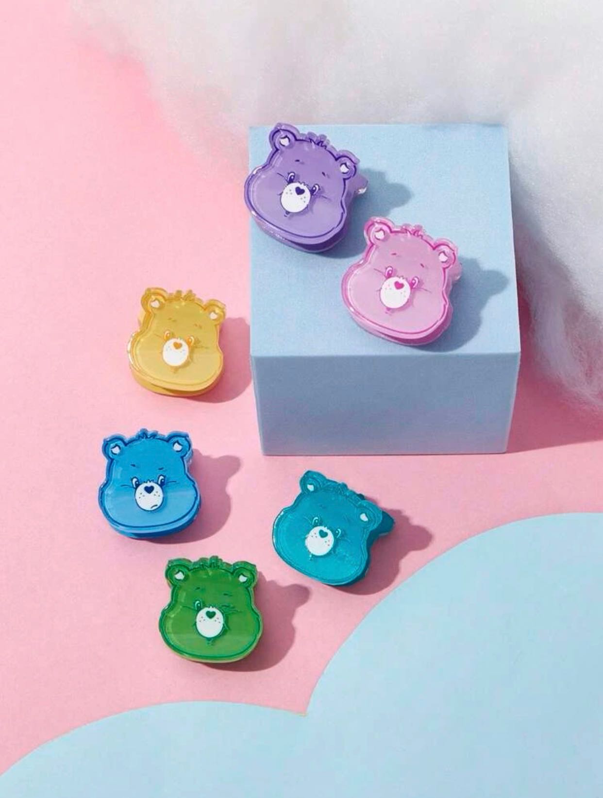 CARE BEARS MINI HAIR CLAW