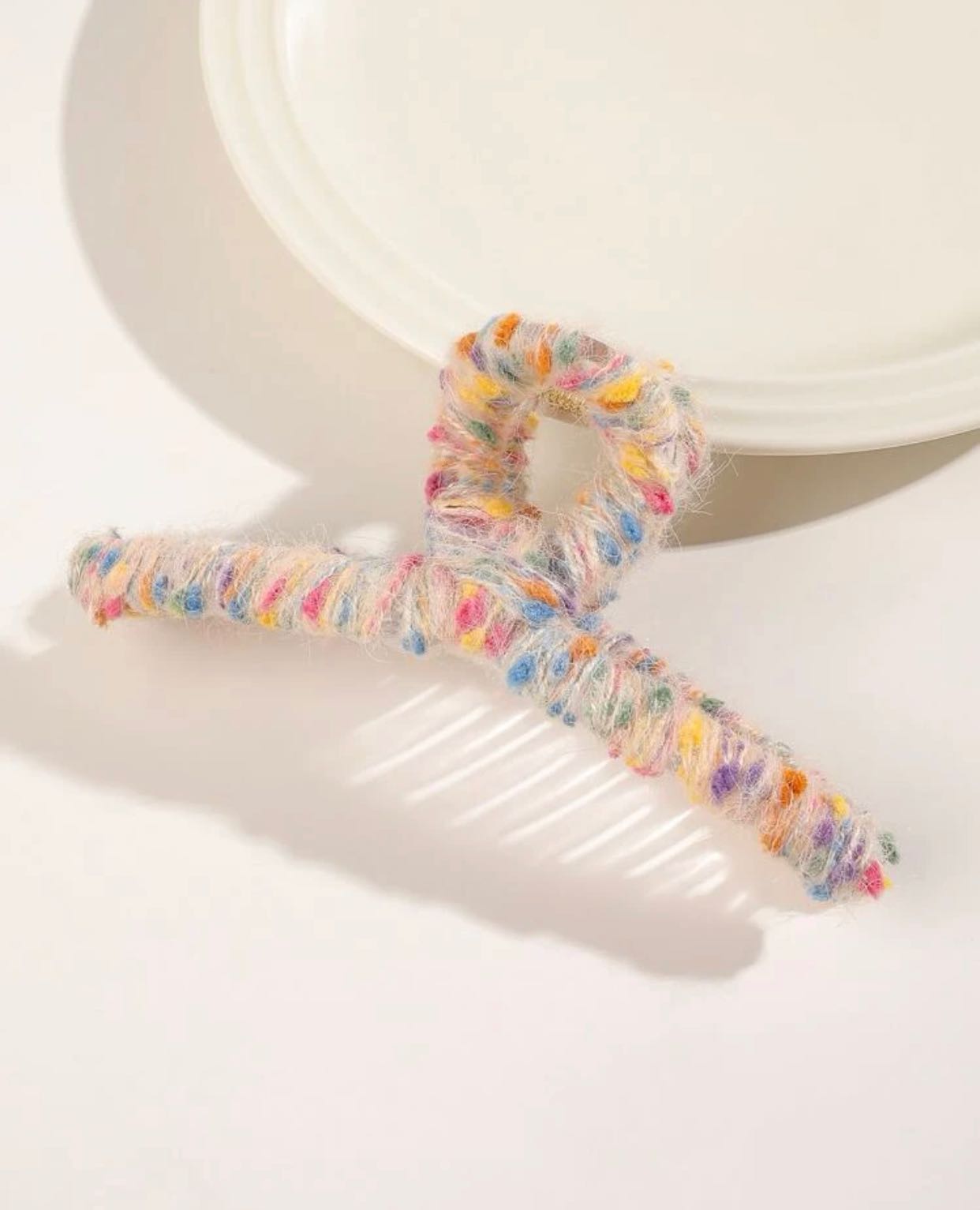 KNIT HAIR CLAW