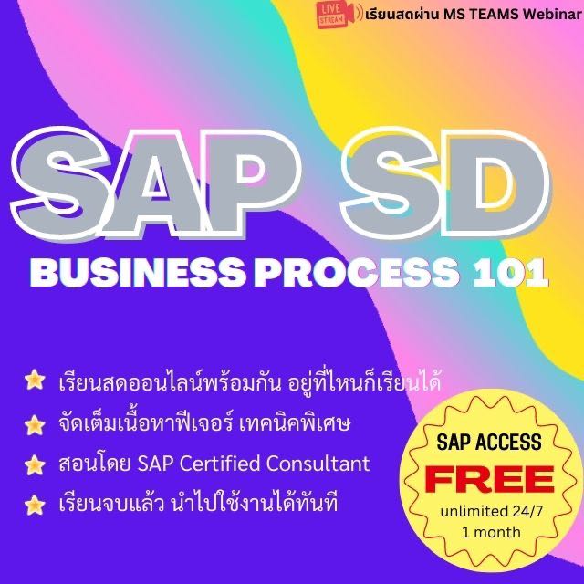 คอร์สออนไลน์ SAP SD Business Process 101