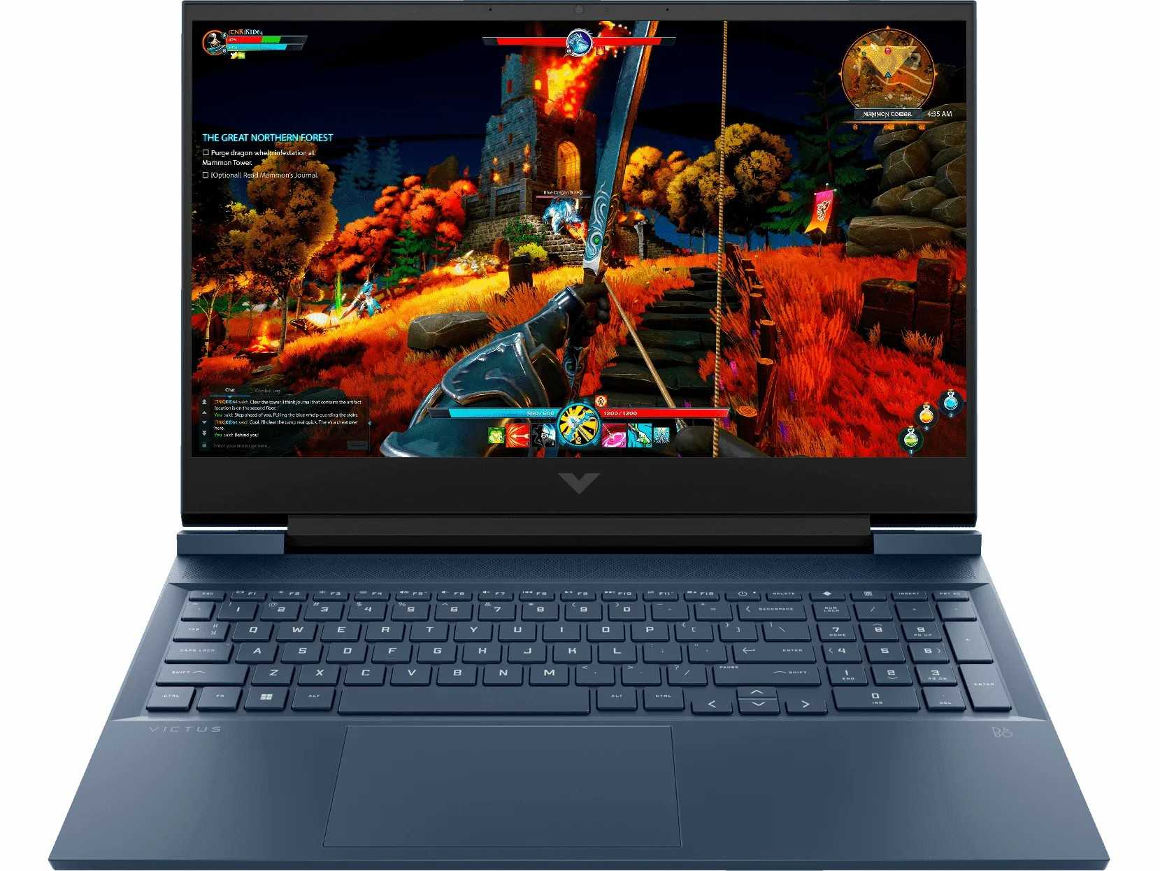 NOTEBOOK โน๊ตบุ๊ค HP VICTUS 16-D1213TX INTEL i5-12500H / RTX 3050 / 8GB DDR5 / 512GB / WIN11
