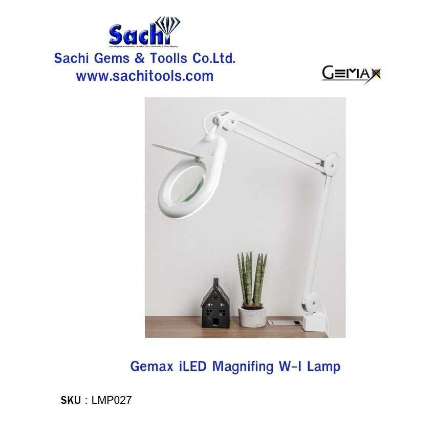 Gemax iLED Magnifing W-I Lamp ( โคมไฟพร้อมแว่นขยาย )