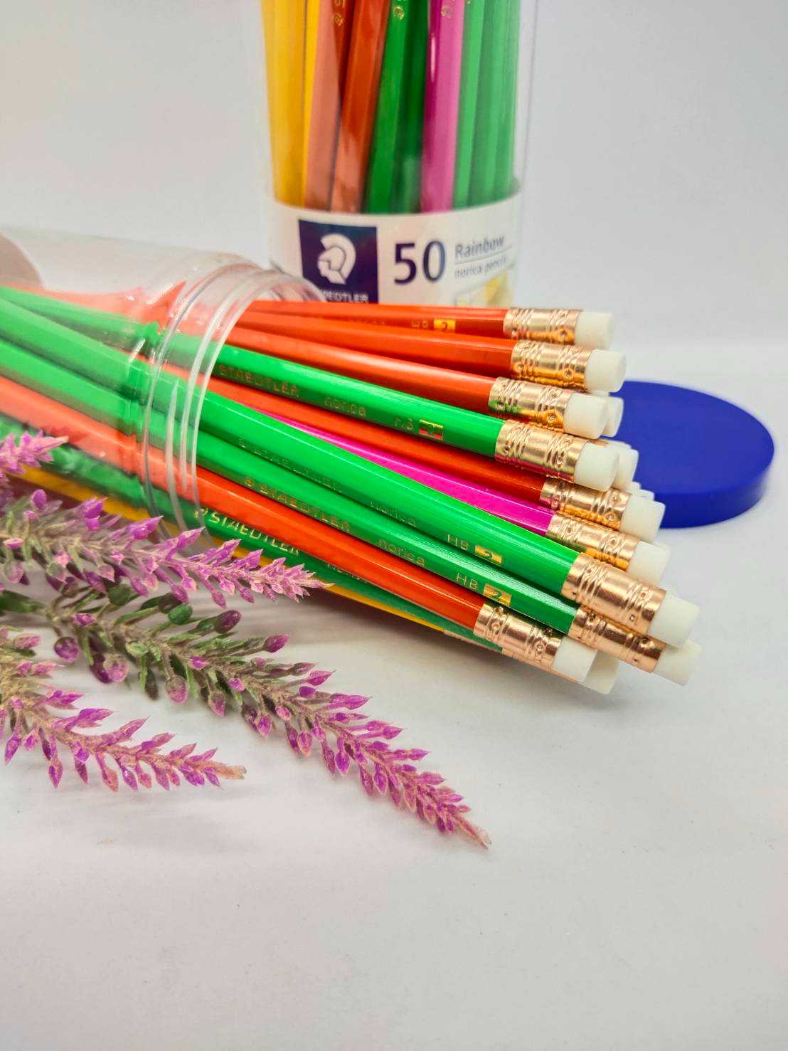 ดินสอ STAEDTLER Rainbow 2HB(แท่ง/กระปุก)