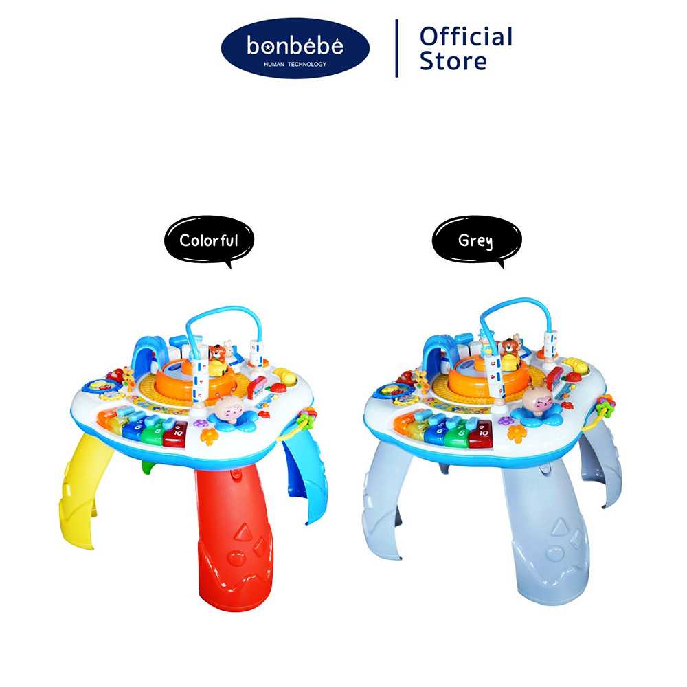 bonbebe Train learning table โต๊ะกิจกรรม รถไฟ bonbebe