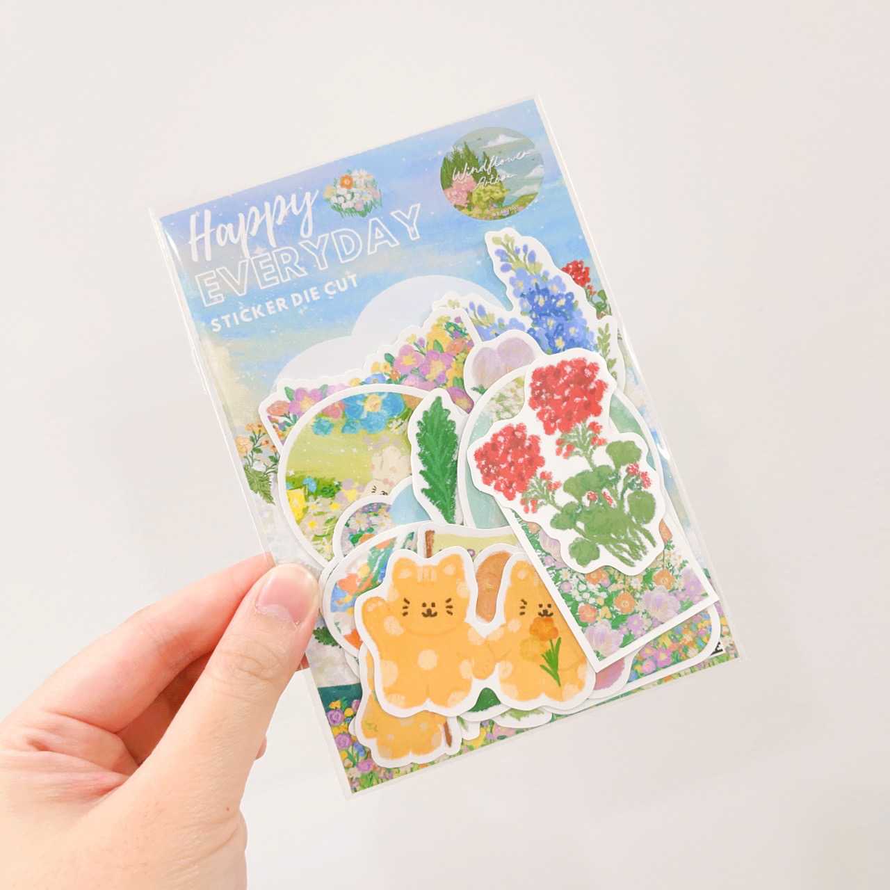 Die cut Sticker pack [Happy Everyday]