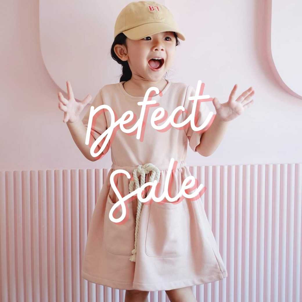 DEFECT SALE - Pink Terry Dress
