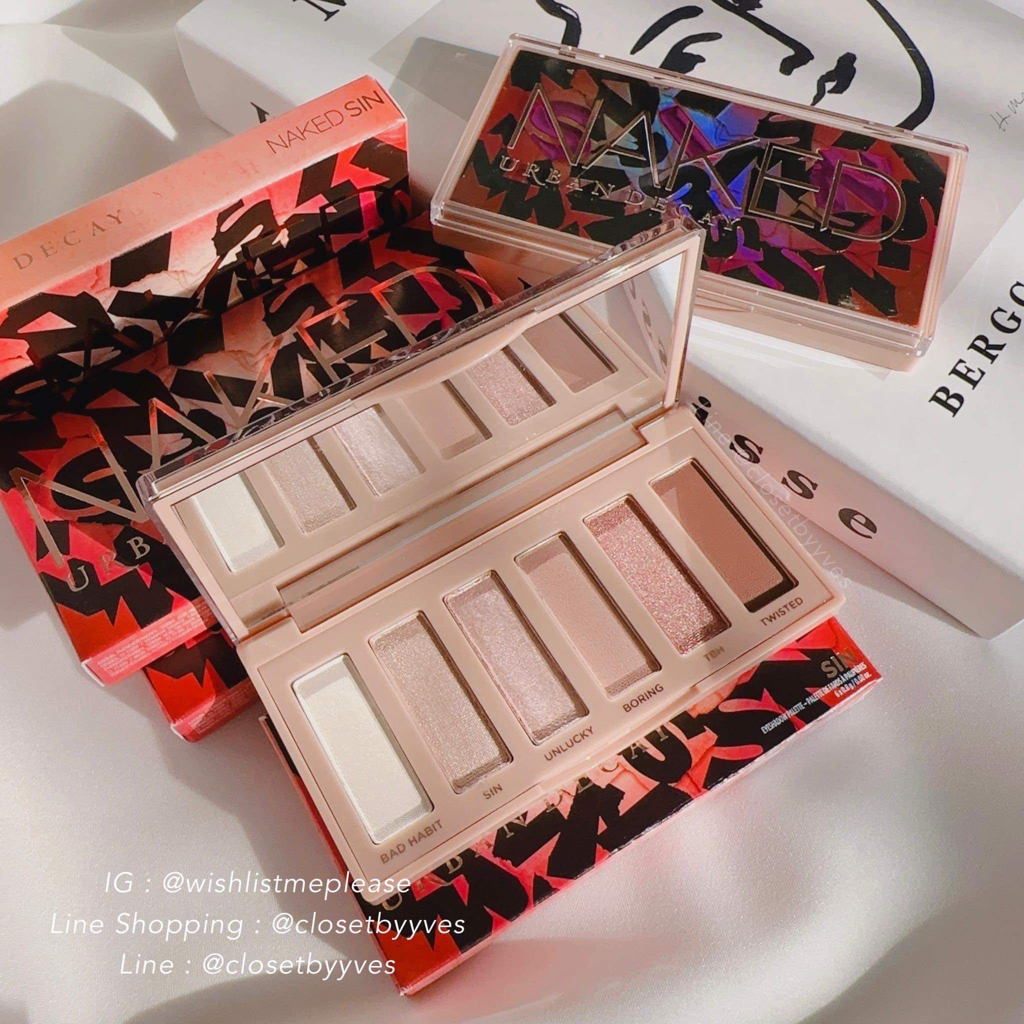 Urban Decay Naked Sin Eyeshadow Palette