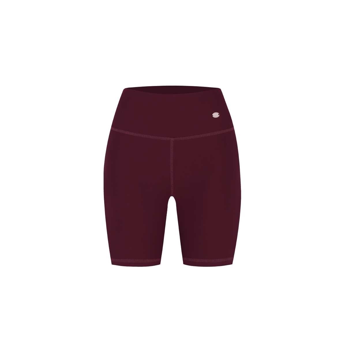 Daily Back-Pocket Biker Shorts (Burgundy) - The Flos Club