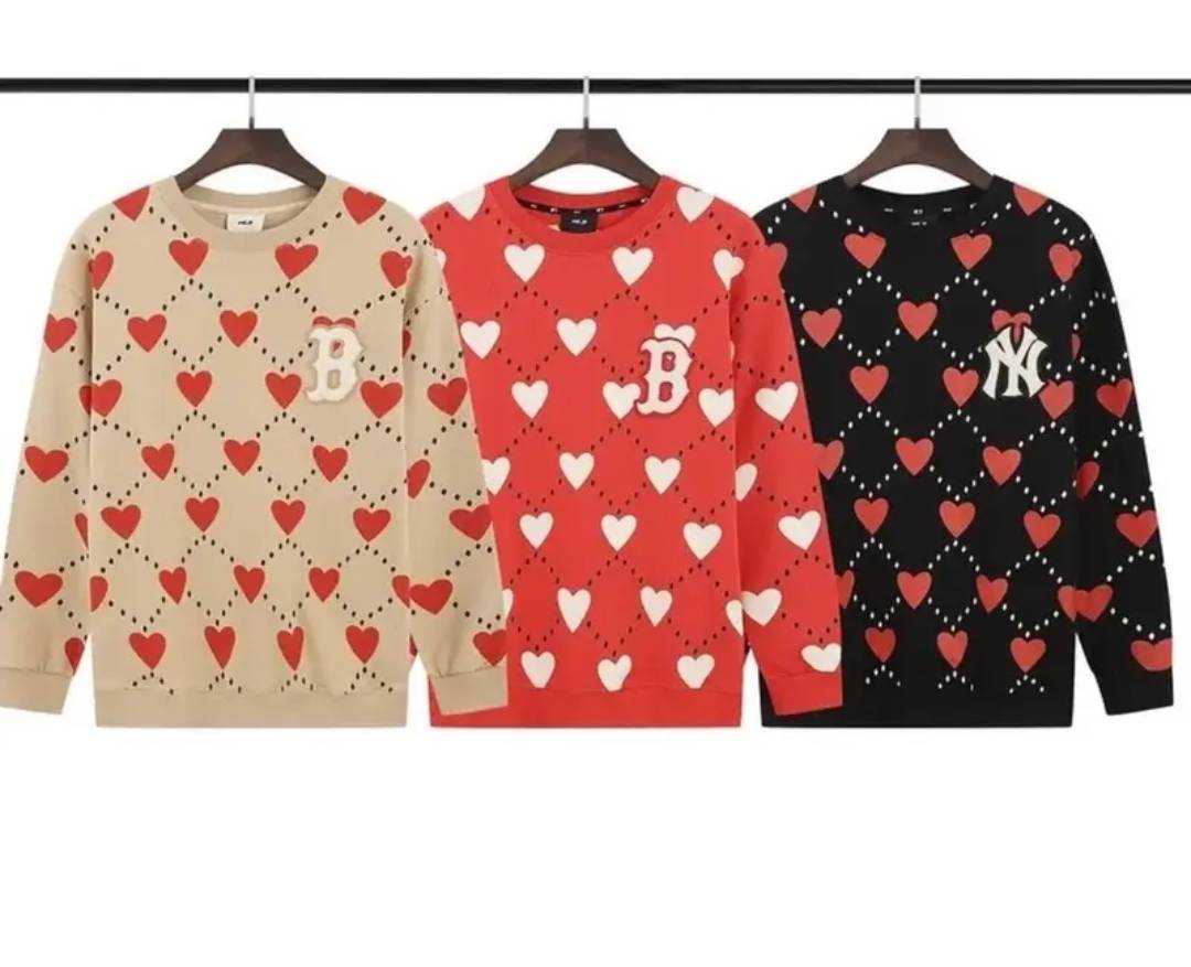 เสื้อสเวตเตอร์ ลายหัวใจสีแดง