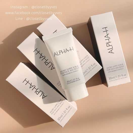 ALPHA-H Micro Cleanse Super Scrub