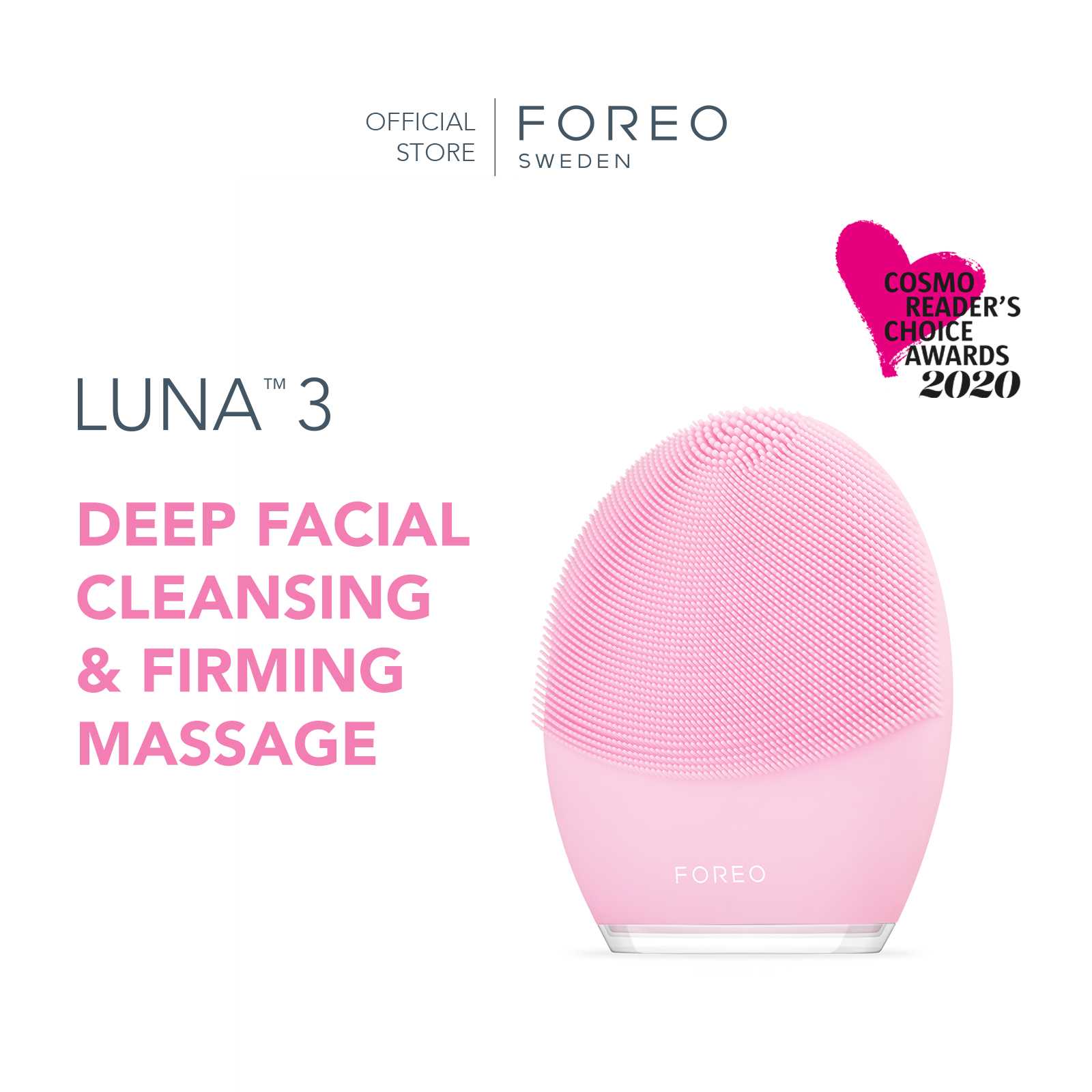 FOREO LUNA 3 for Normal Skin เครื่องล้างหน้า ฟอริโอ้ ลูน่า 3 สำหรับผิวธรรมดา