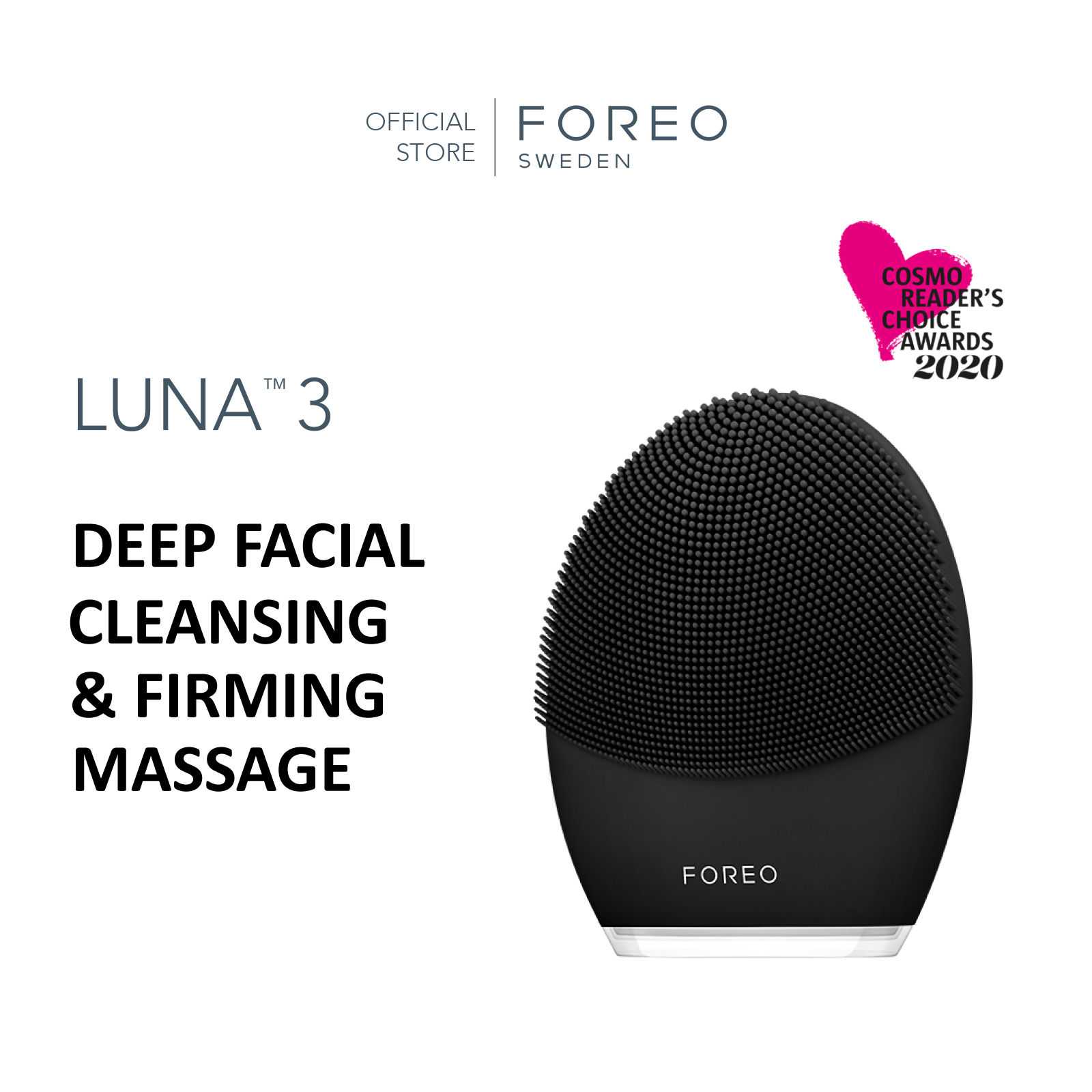 FOREO LUNA 3 Men เครื่องล้างหน้า ฟอริโอ้ ลูน่า 3 สำหรับผู้ชาย