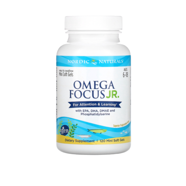  วิตามินบำรุงสมอง สำหรับเด็อายุ  6-18 ปี  Nordic Naturals, Omega  Best seller อันดับ1