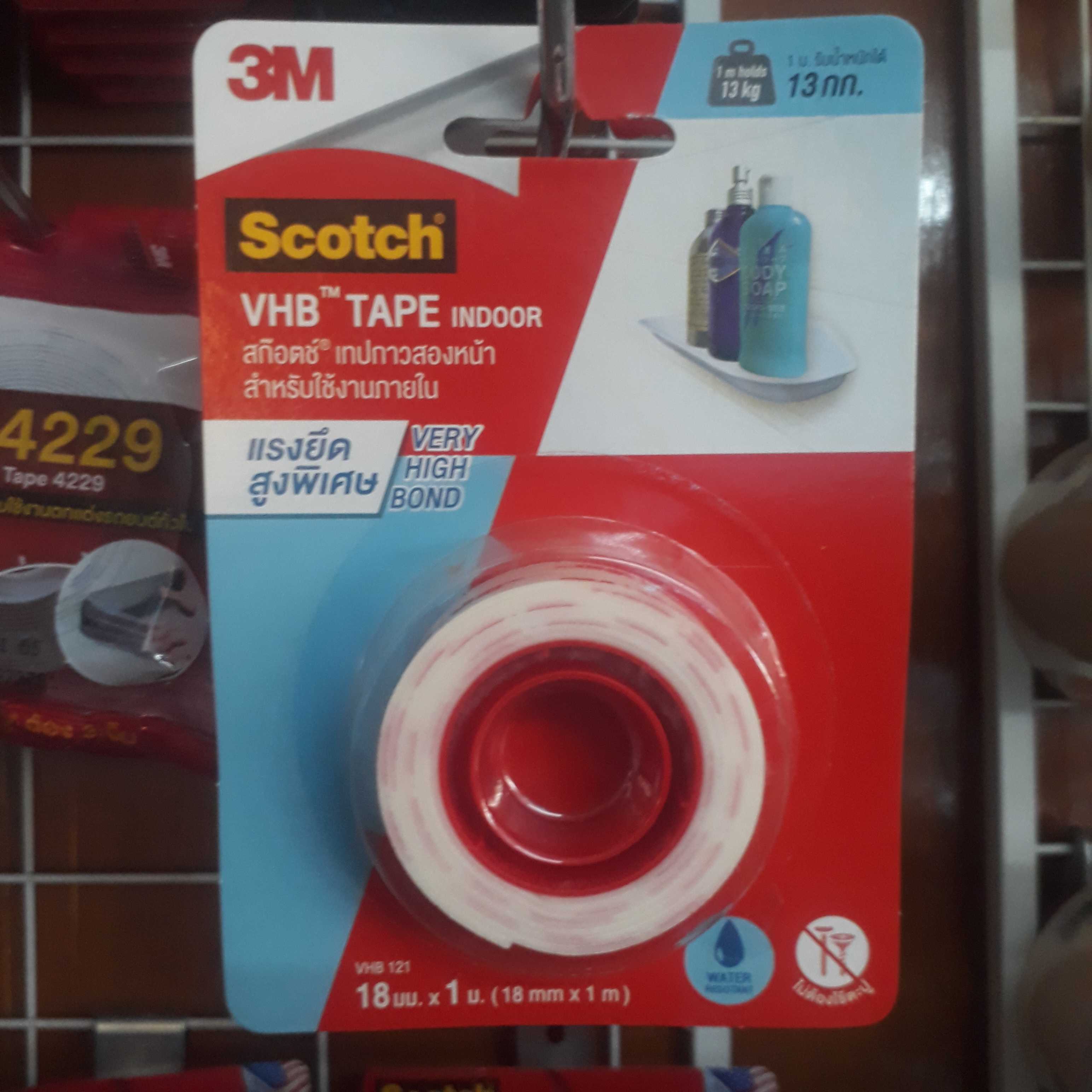 3M เทปกาวสองหน้าสำหรับใช้งานภายใน
