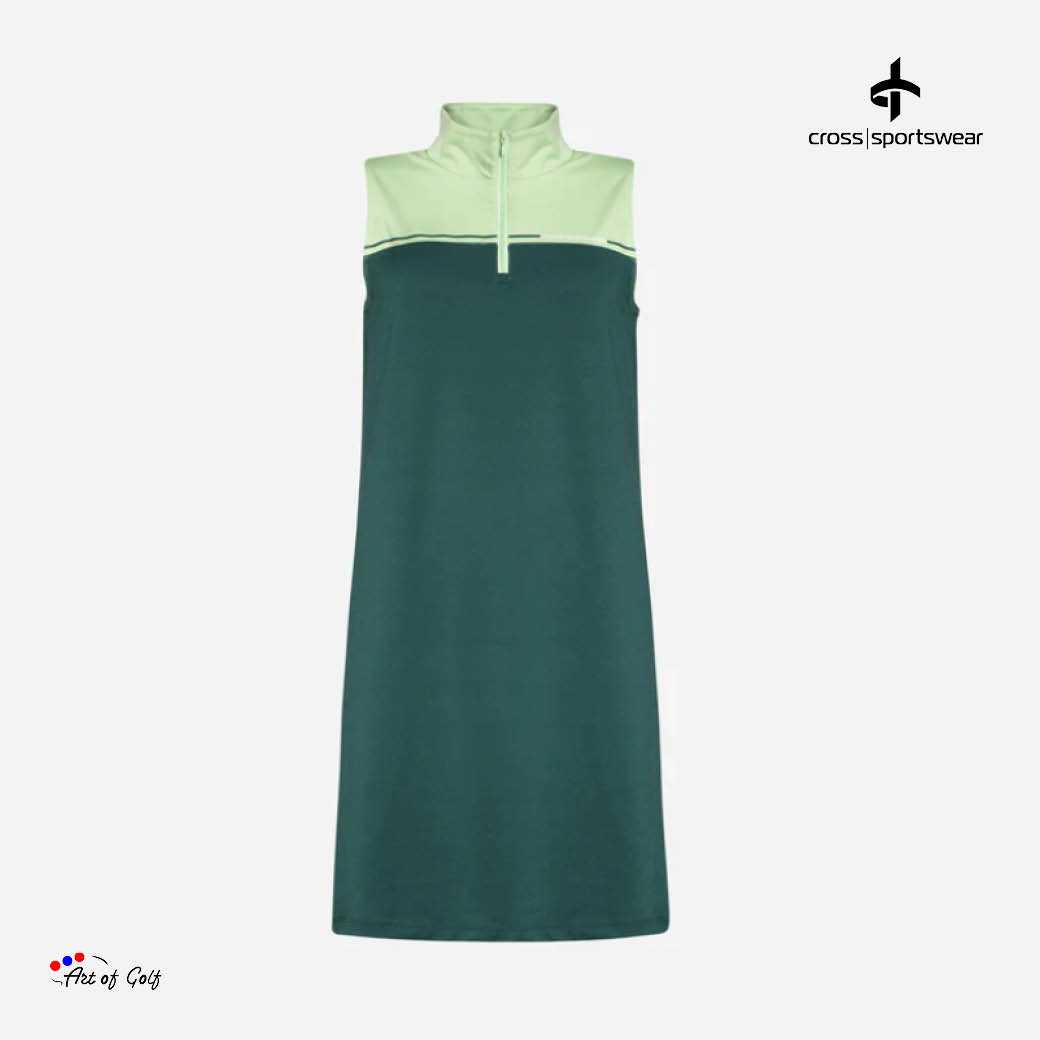 Cross W Turtle SL Dress (Spruce)