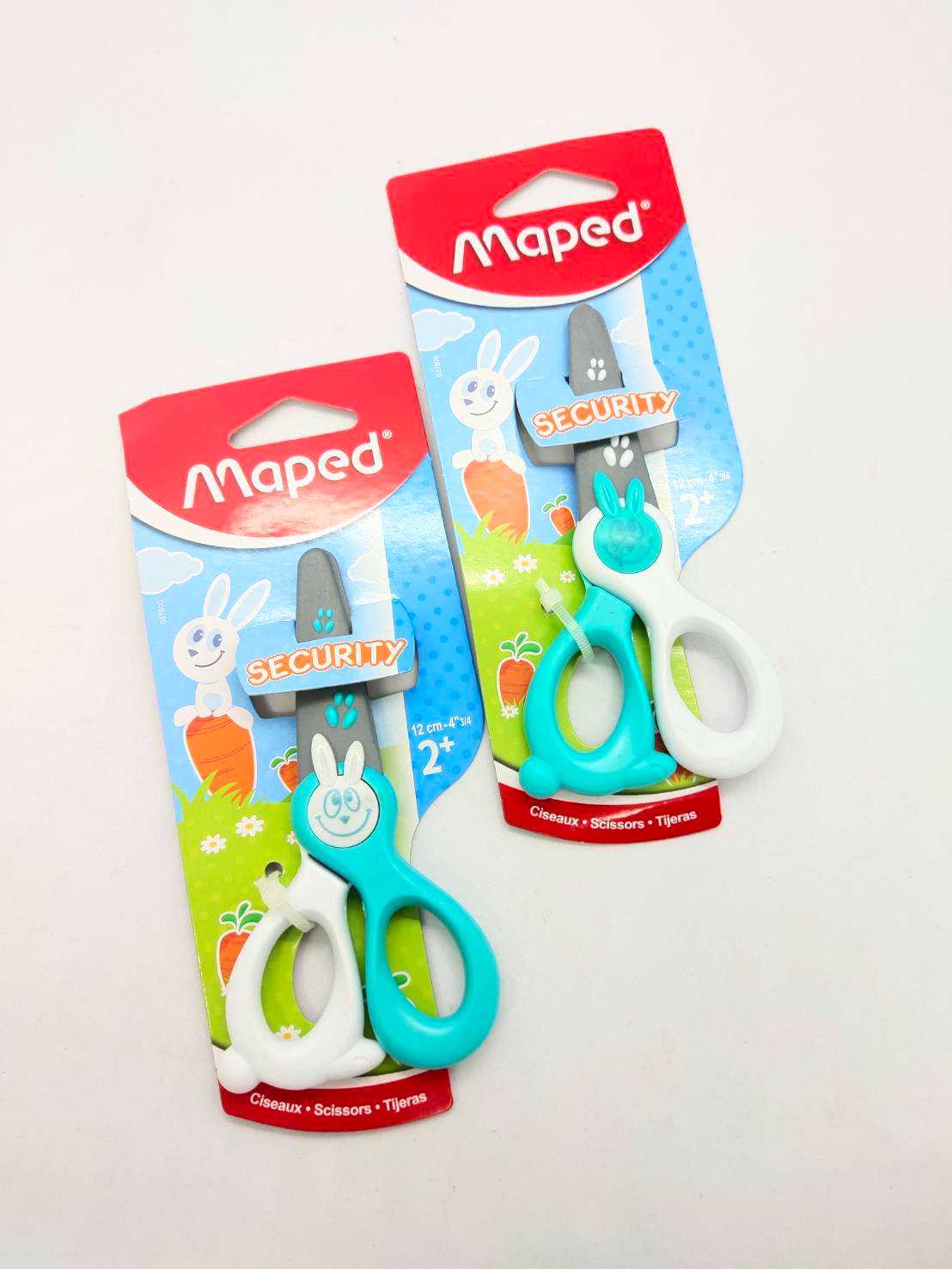 กรรไกรเด็ก KIDI CUT 4นิ้ว ปลอดภัยสำหรับเด็ก Maped (มาเพ็ด) รหัส SC/037800(อัน/แพ็ค 12ชิ้น)
