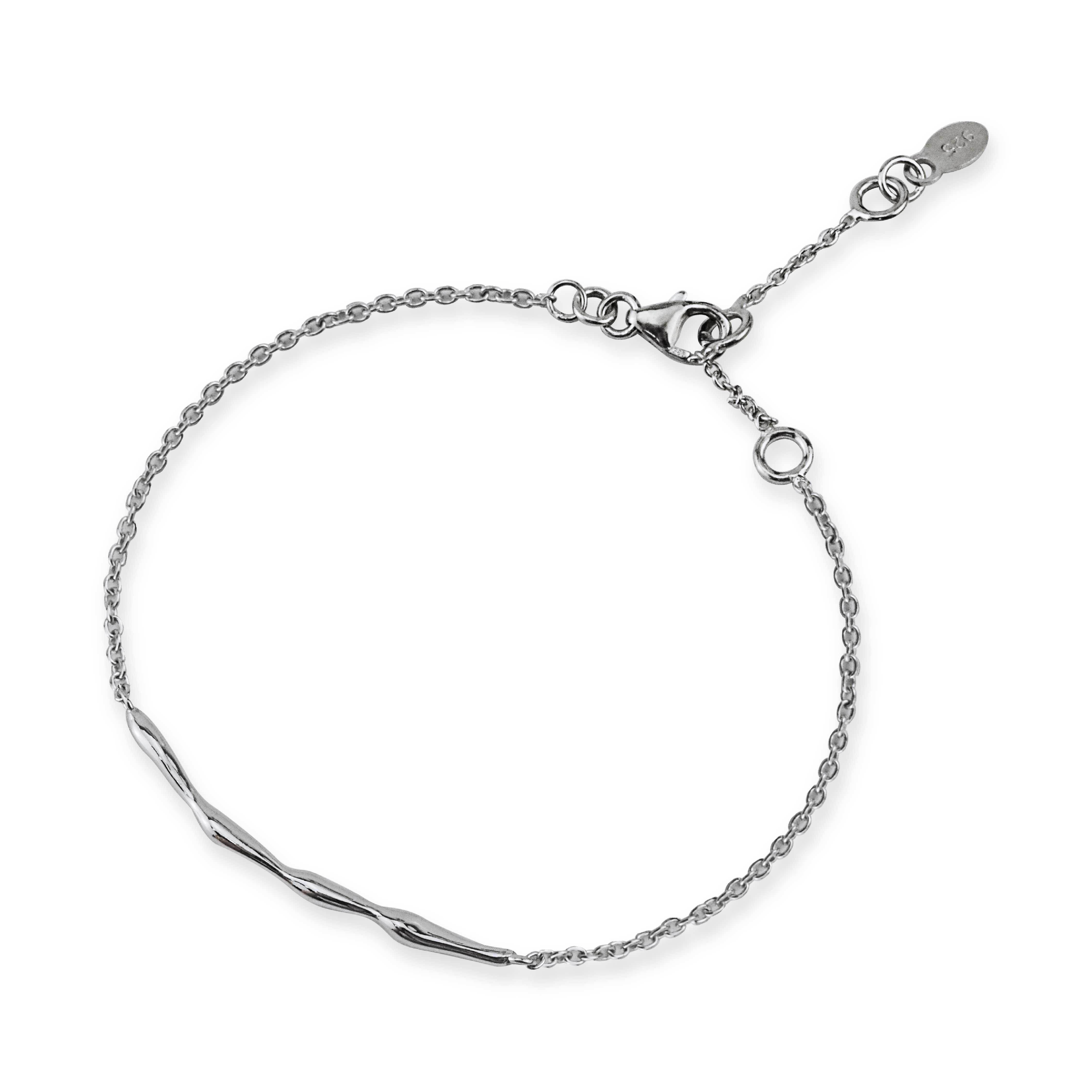 Line Droplet Bracelet