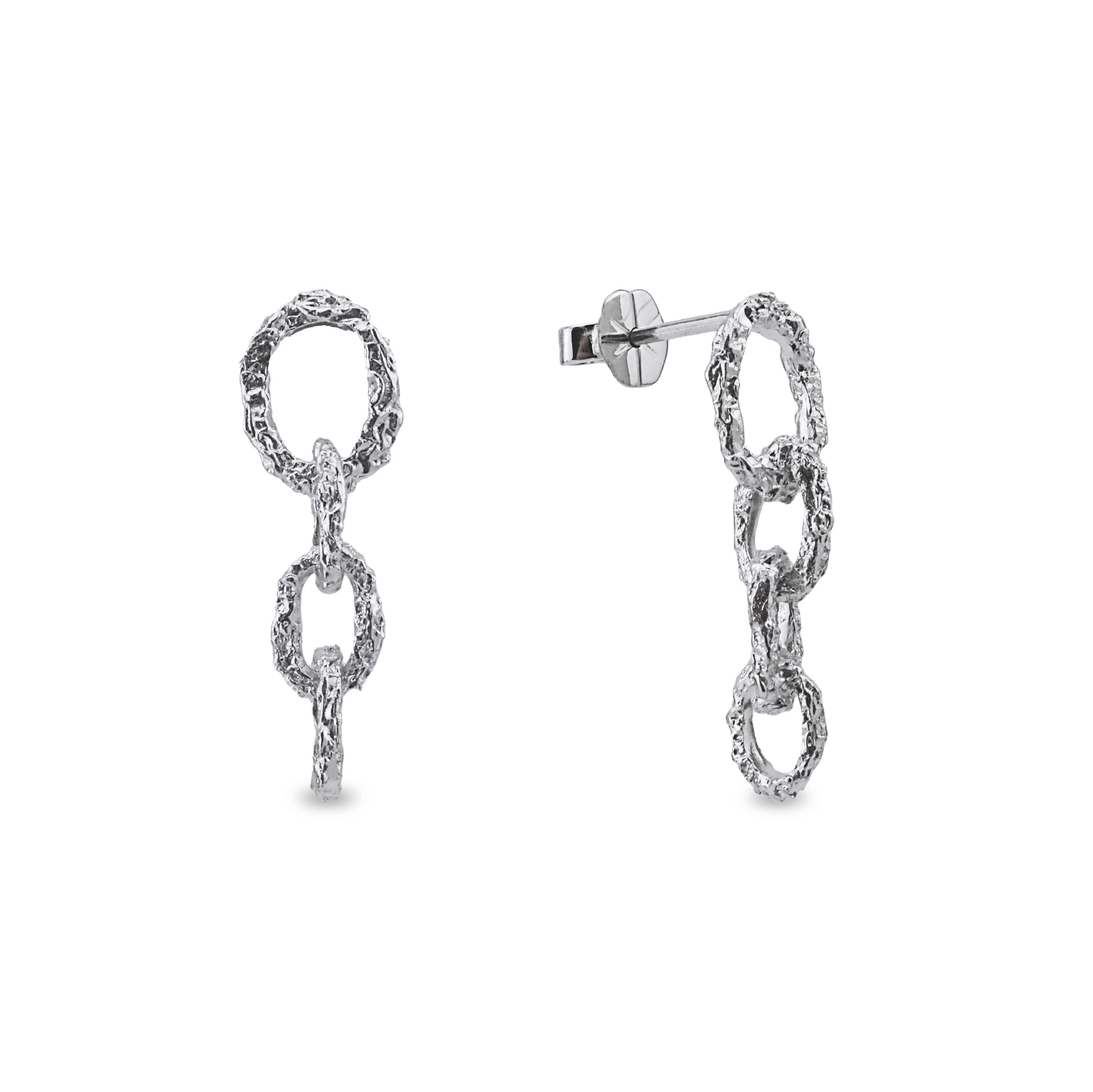 Linked Drop Earrings 1