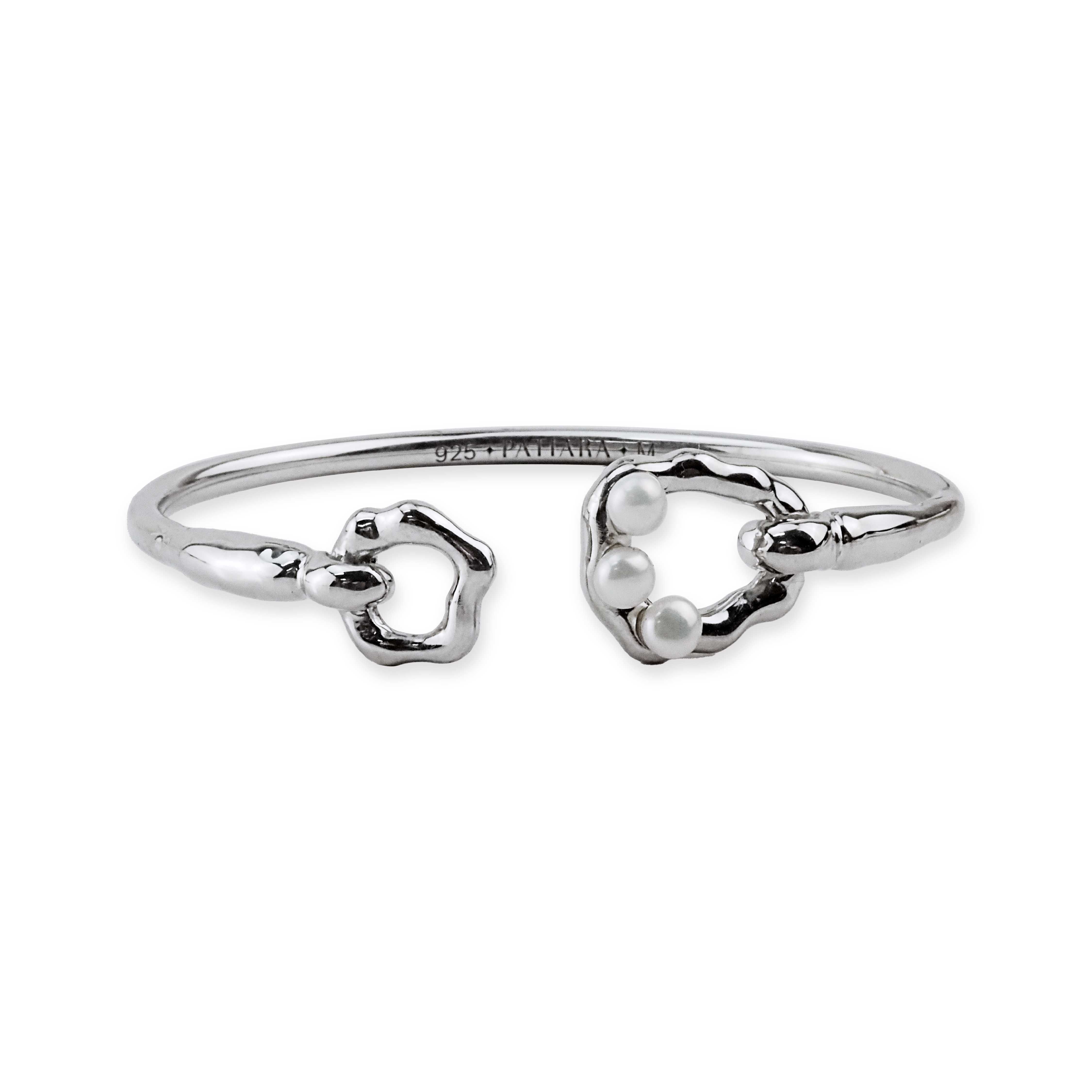 Whitecap Anchor Bangle