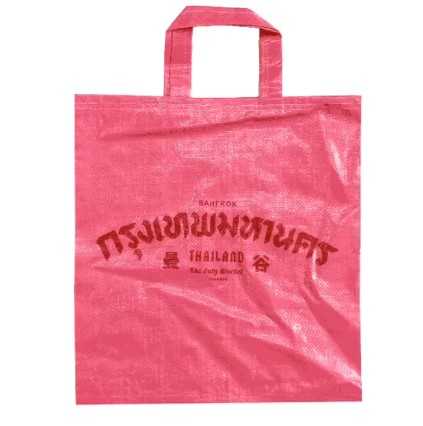 Pink Bangkok Shopping Bag