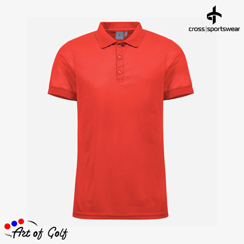 Cross M Classic Polo (Flame Scarlet)