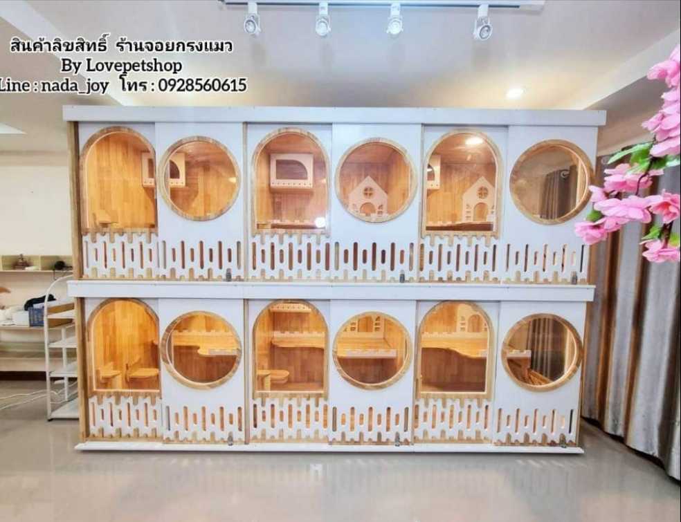กรงตู้โชว์ - ห้องชุด 6 ห้อง