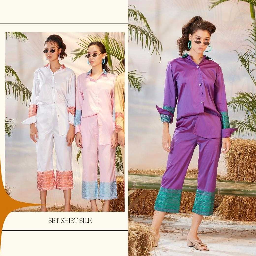 Set Shirt Silk Exclusive collection