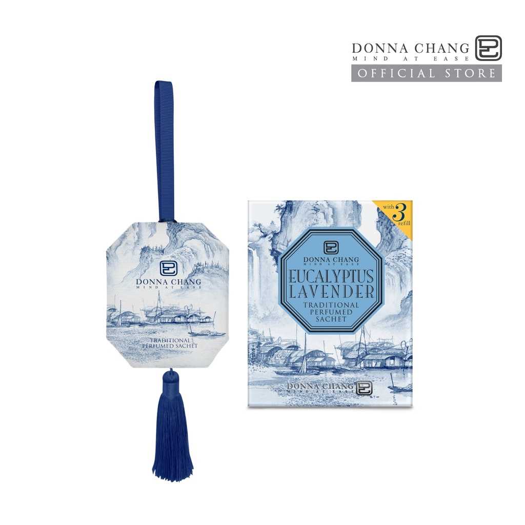 DONNA CHANG  Eucalyptus Lavender Perfumed Sachet 60 g.