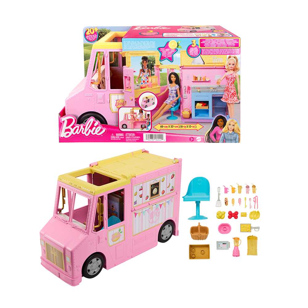 Barbie Lemonade Truck (no Doll) HPL71