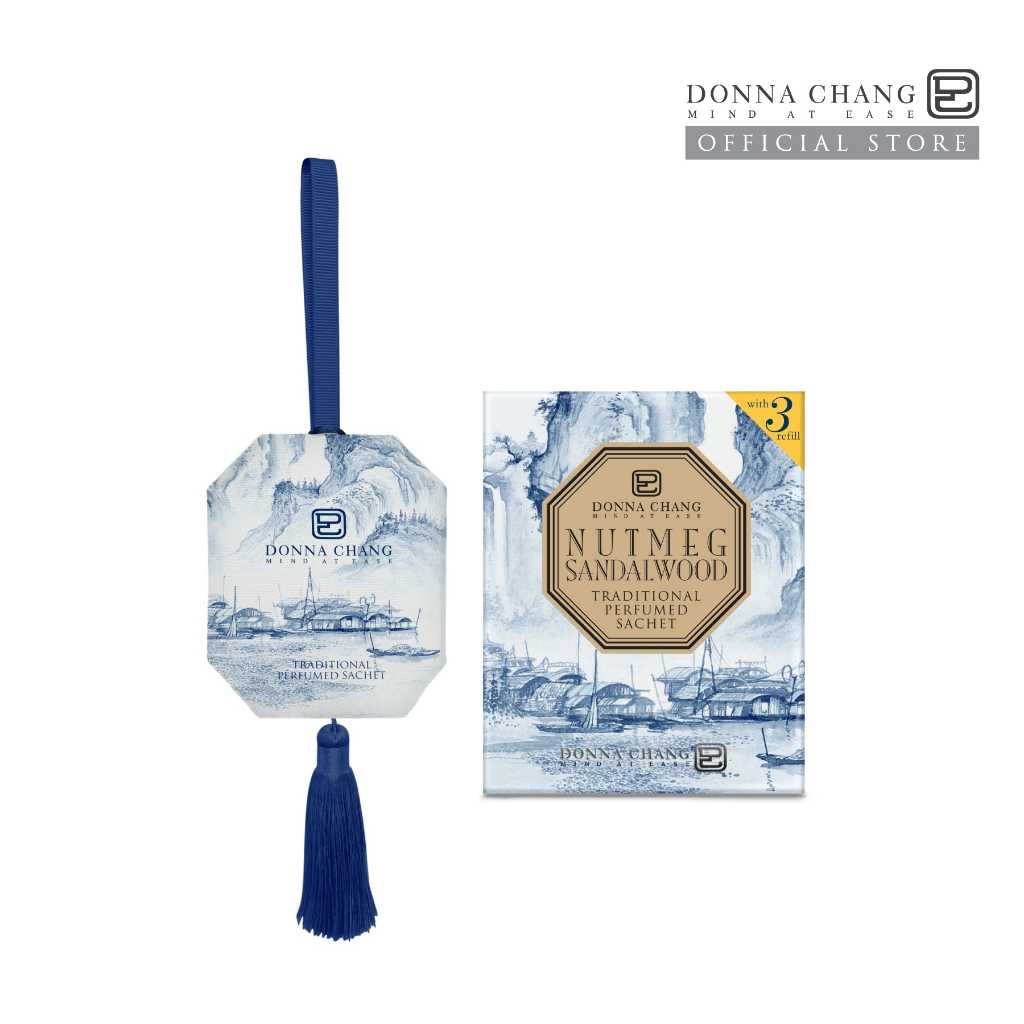 DONNA CHANG NUTMEG SANDALWOOD Perfumed Sachet 60 g