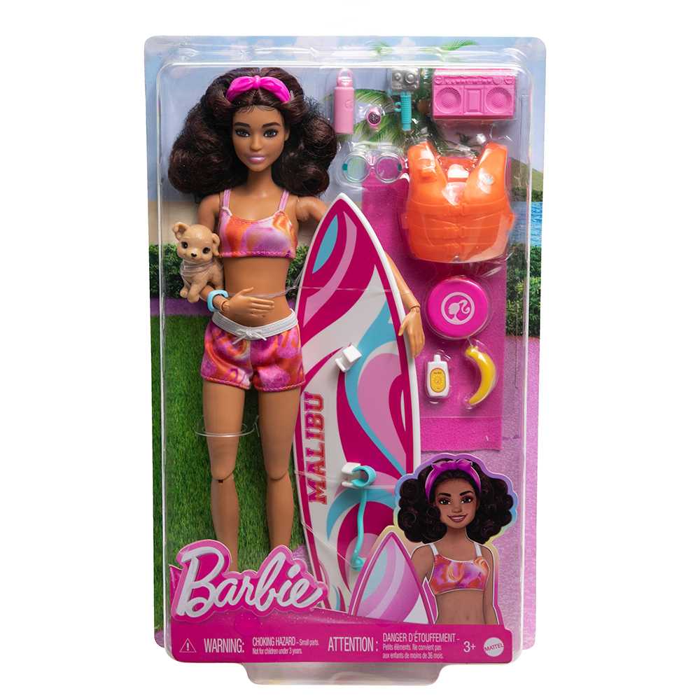 Barbie Movie FAB Surf Doll with Accessories (HPL69)