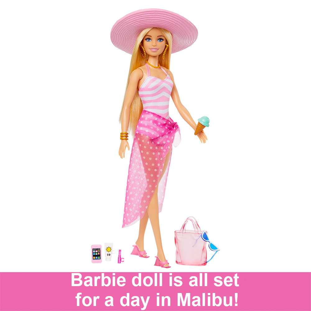 Barbie Movie Swimsuit Doll  (HPL73)