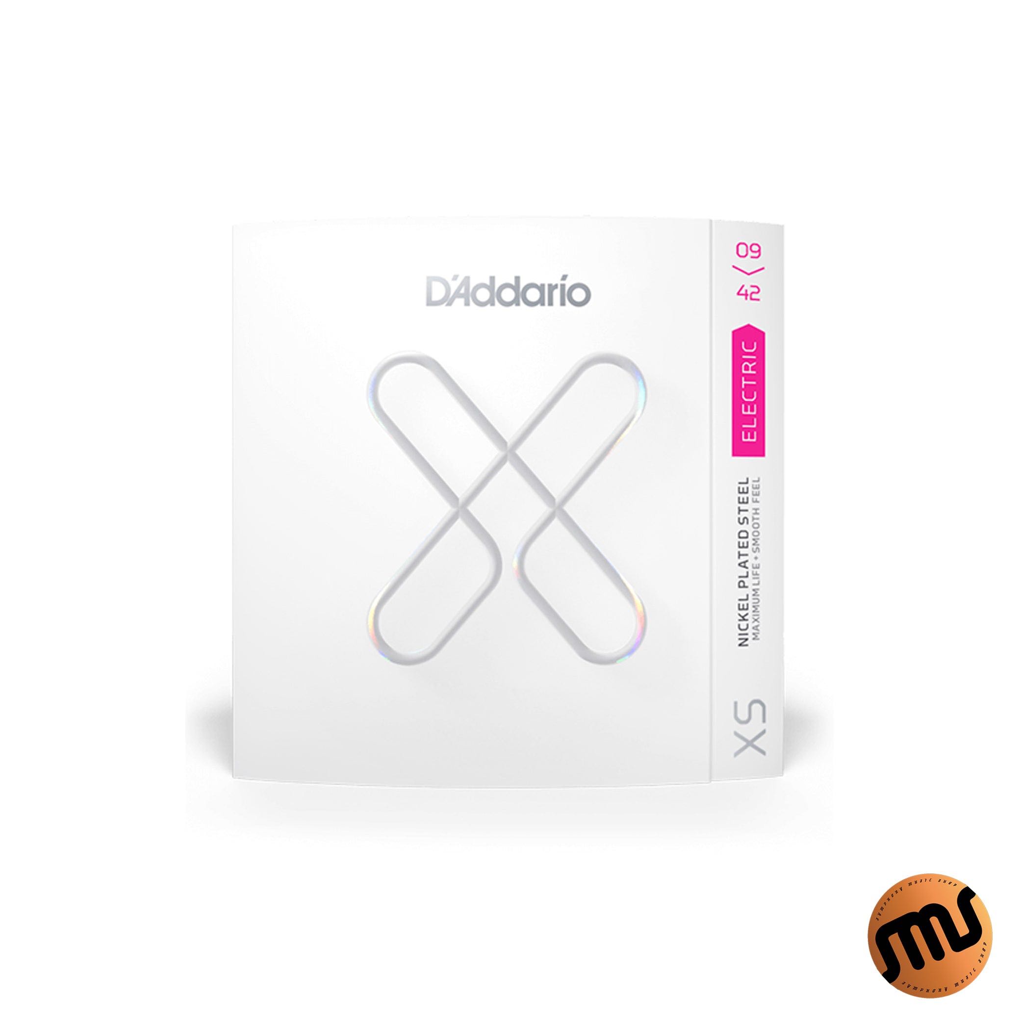 สายกีต้าร์ไฟฟ้า D’Addario XSE Nickel Coated Super Light 9-42