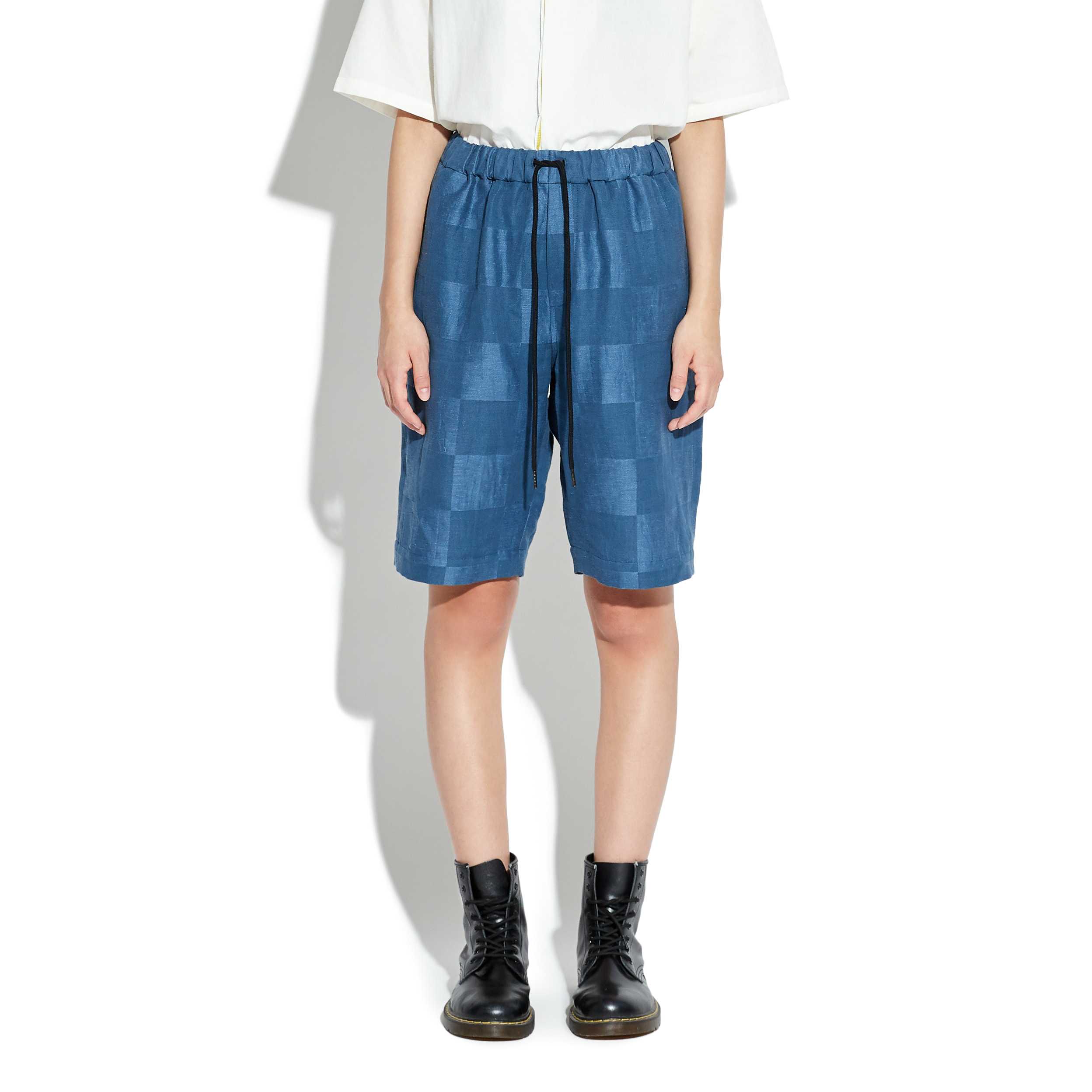 กางเกง SS23(M&W)/SHORTS12 Solid Indigo #F