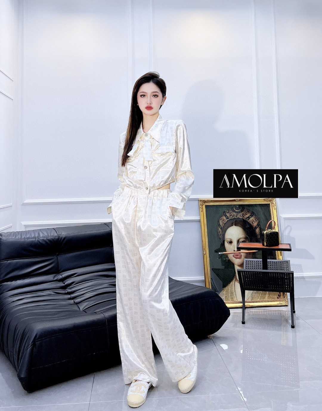 SET MIU MIU SILK SATIN
