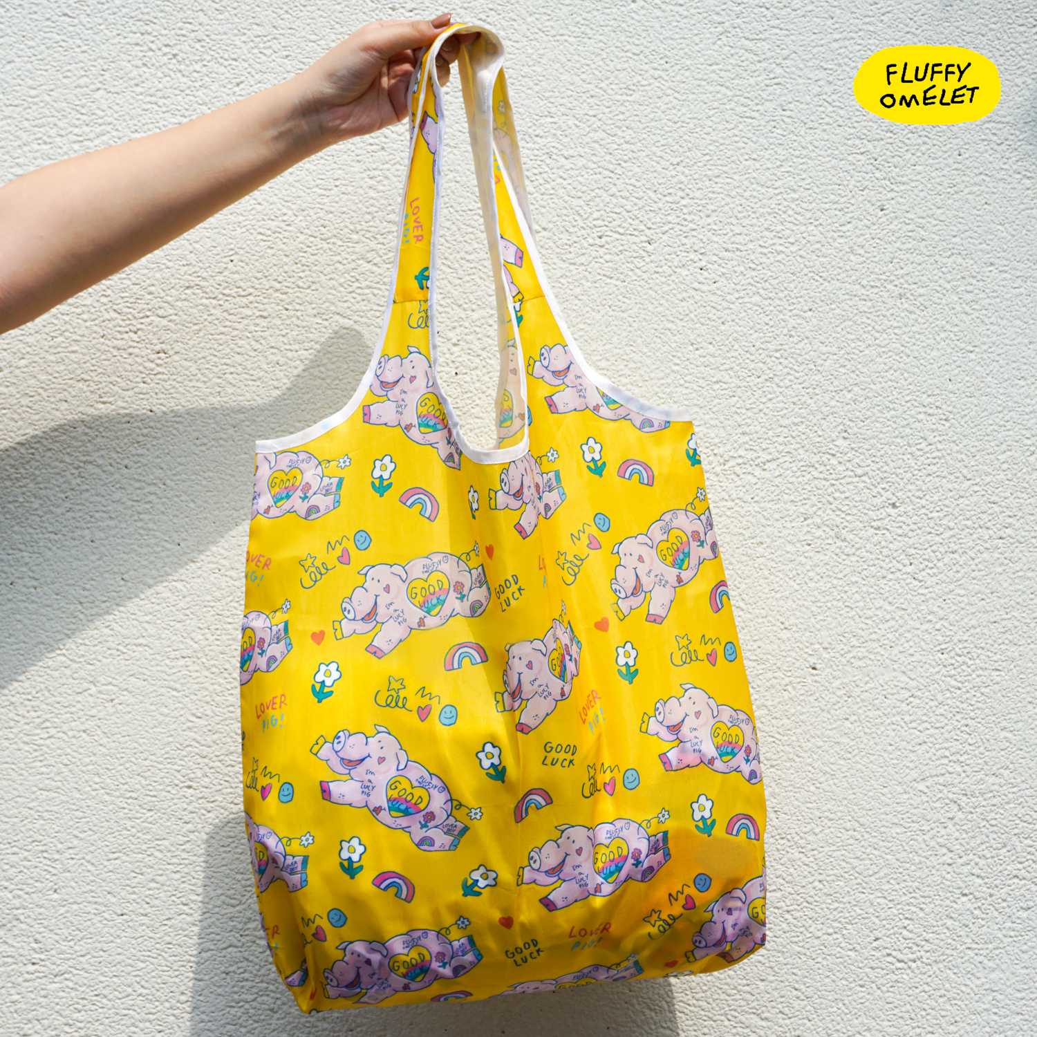 LUCY PIG TOTEBAG