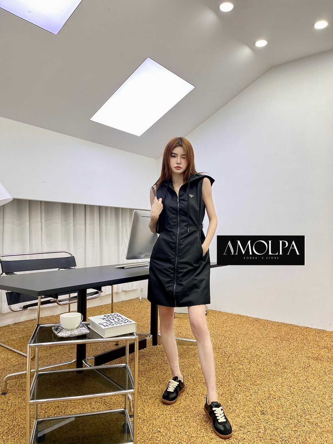 JACKET DRESS PRADA HOODIE