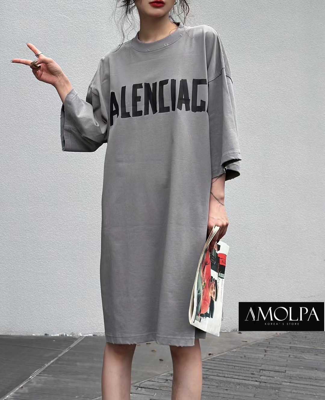 DRESS BALENCIAGA ทรงปล่อยๆ