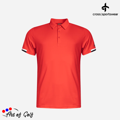 Cross M Brassie Polo (Flame Scarlet)