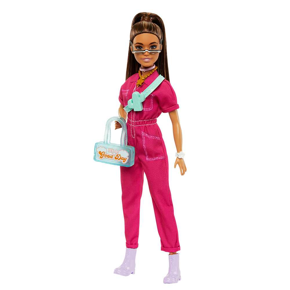 Barbie Movie, Pink Jumper Doll  (HPL76)