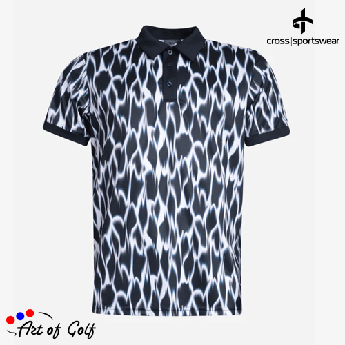 Cross M Blurry Polo (Navy)