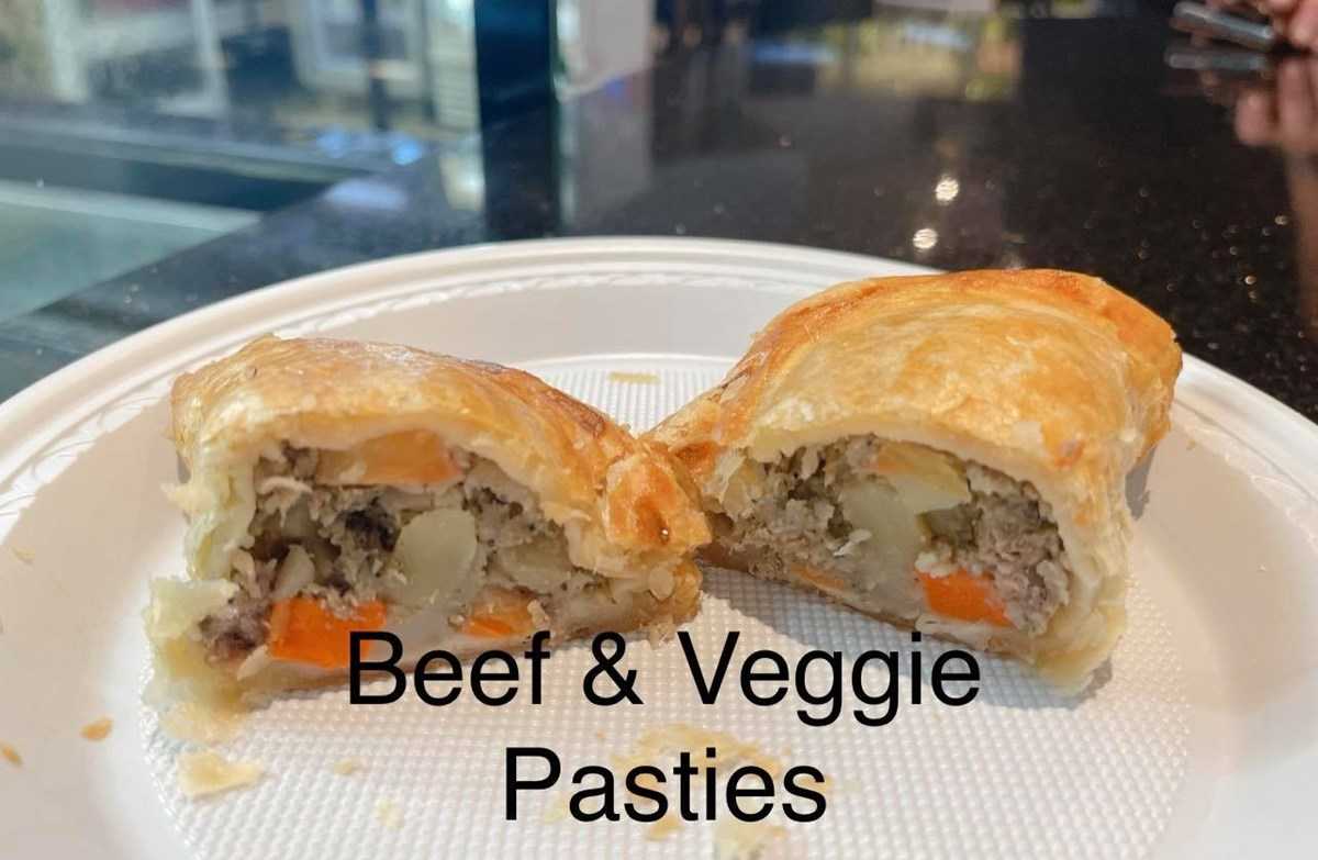 BEEF & VEGIE PASTIE FROZEN