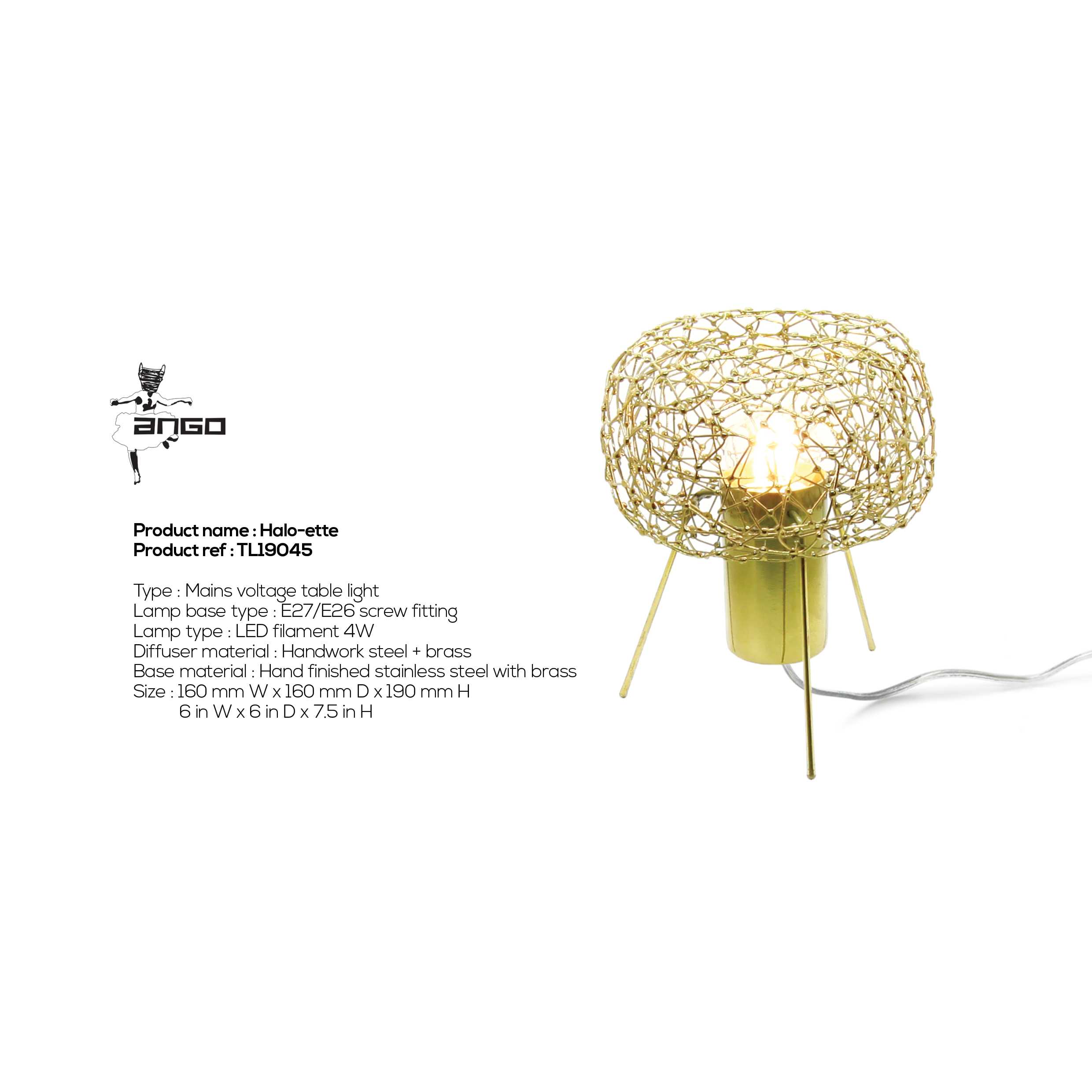 Halo-ette (Table light)