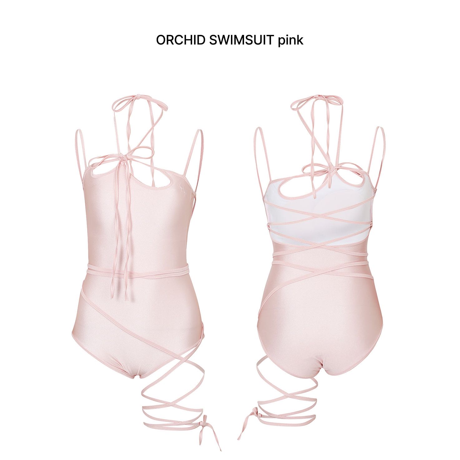 (pre,รวมส่ง) orchid swimsuit /pain or pleasure