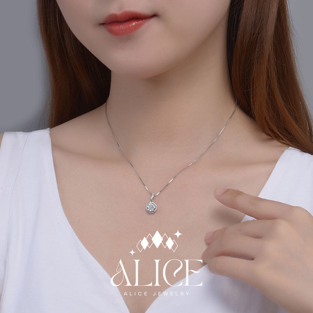 Alice Jewelry สร้อยคอเงิน S925 รุ่น Karina Necklace (N04)