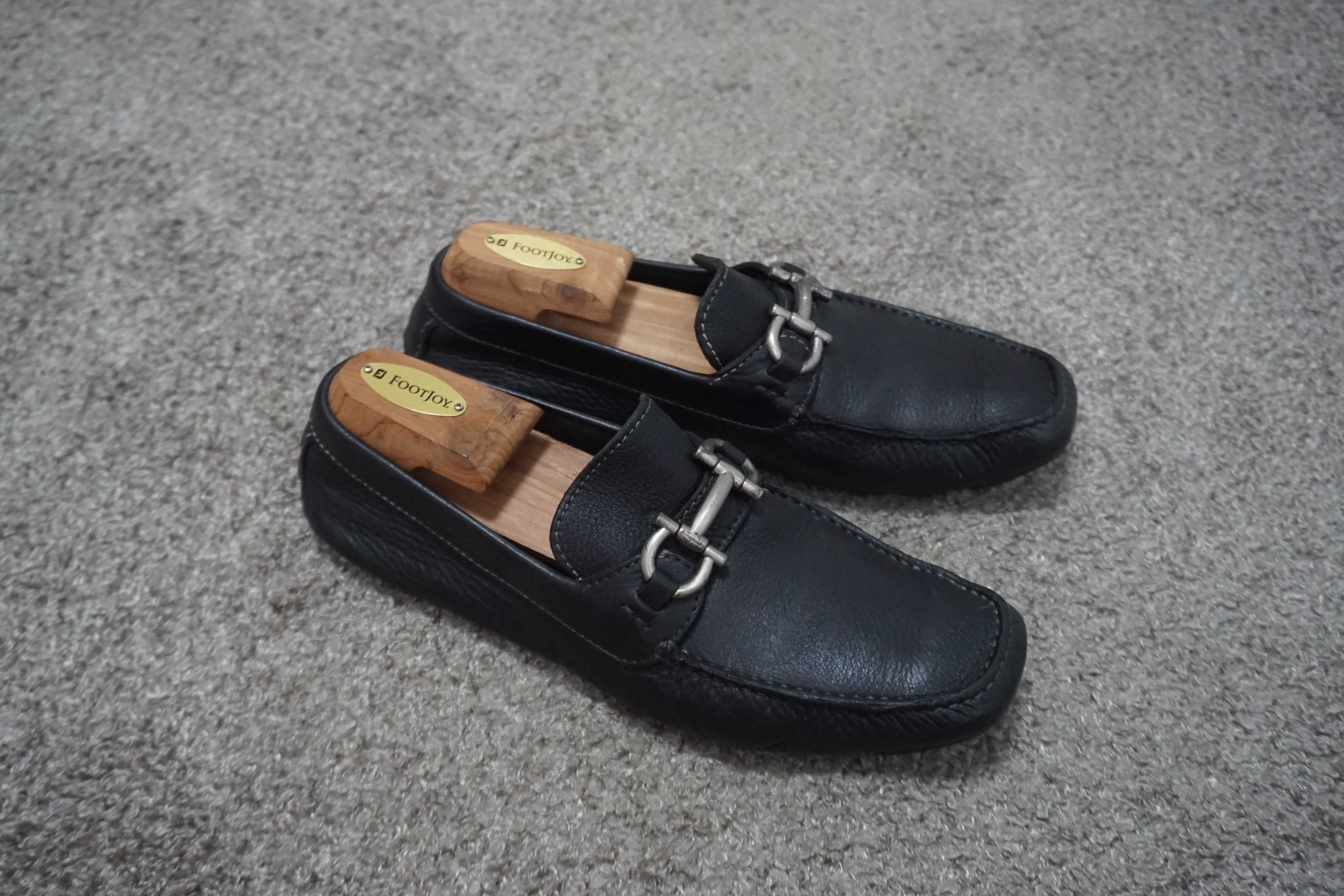 SALVATORE FERRAGAMO Gancini Driving Shoes size 8