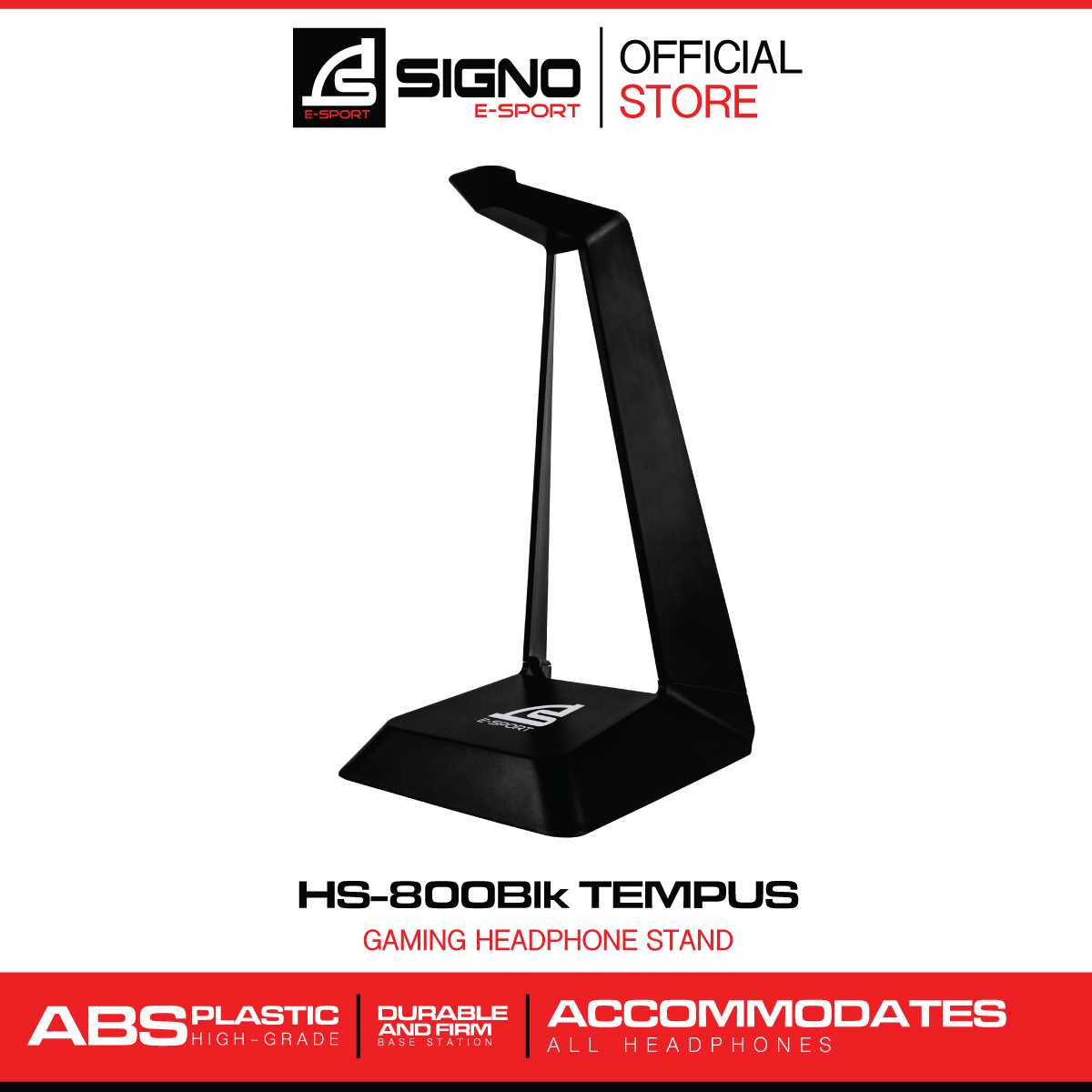 SIGNO E-Sport Gaming Headphone Stand TEMPUS รุ่น HS-800 (ที่แขวนหูฟัง)